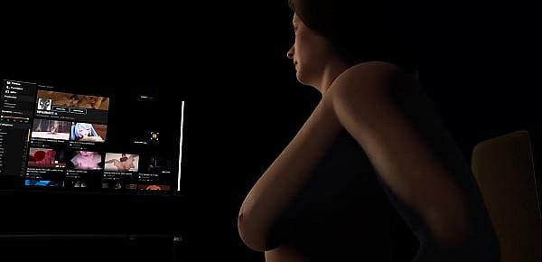  Very Horny Mom Masterbates on Porn